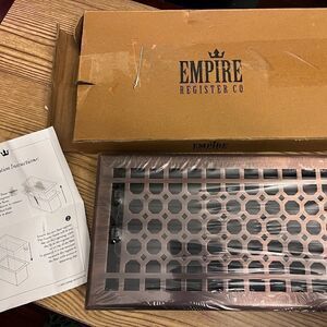 NWT Empire Register Company Vent Cover NEW Sealed